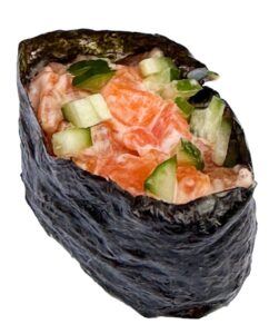 Гункан Лосось спайси