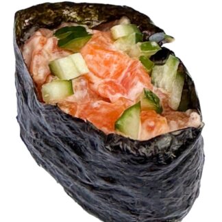 Гункан Лосось спайси