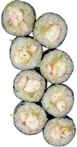 Ролл Креветка лайм