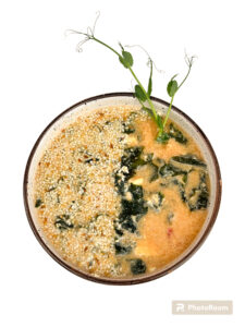 Суп кимчи с яйцом