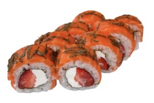 Ролл Филадельфия с клубникой