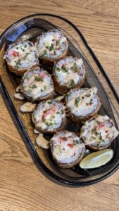 Ролл темпура с угрём