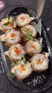 Ролл темпура с  тунцом